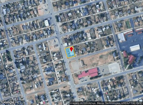 1110 N Lamesa Rd, Midland, TX Parcel Map