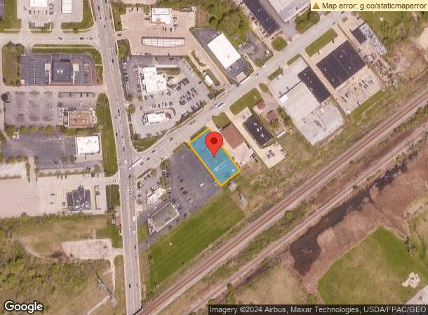  7404 Tyler Blvd, Mentor, OH Parcel Map