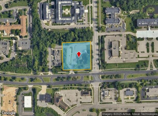 2992 S Main St, Ann Arbor, MI Parcel Map