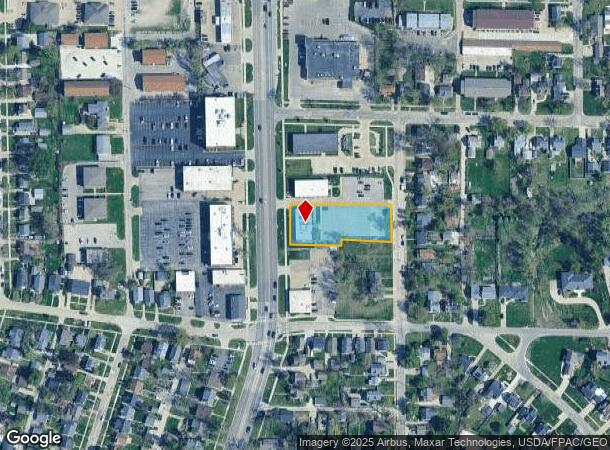 2727 1St Ave Se, Cedar Rapids, IA Parcel Map