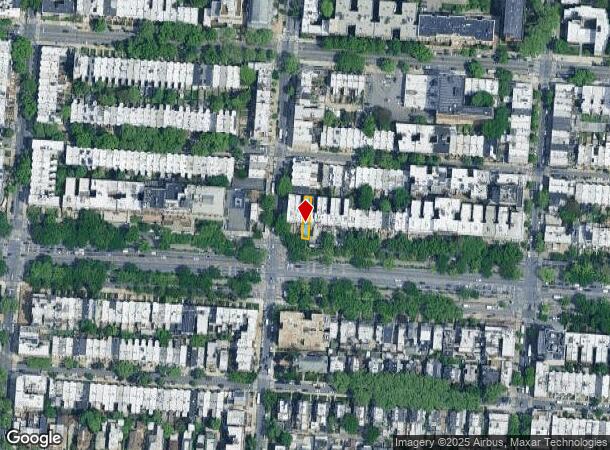  713 Eastern Pky, Brooklyn, NY Parcel Map