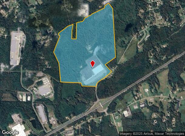  600 Causby Rd, Morganton, NC Parcel Map