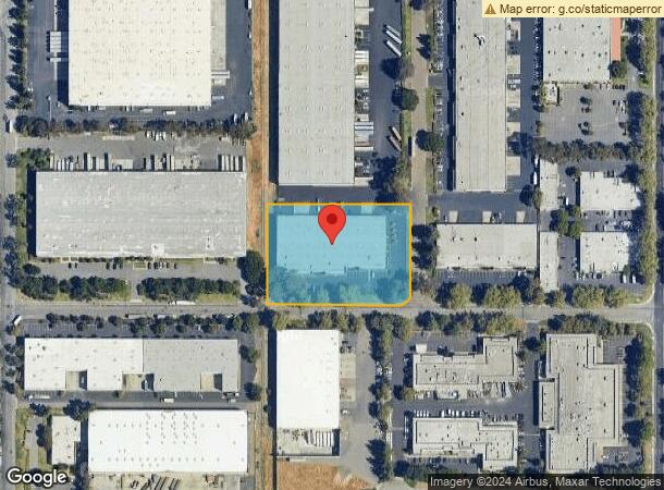  1501 Zephyr Ave, Hayward, CA Parcel Map