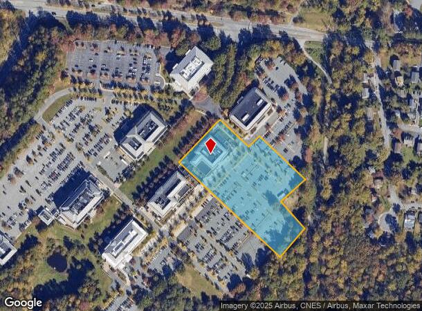 545 Ray C Hunt Dr, Charlottesville, VA Parcel Map