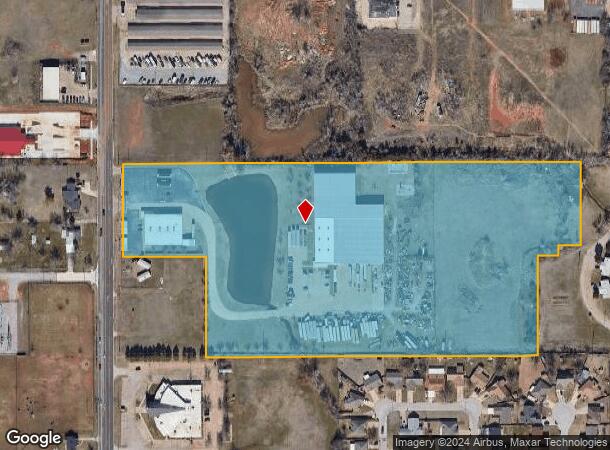  8100 S Santa Fe Ave, Oklahoma City, OK Parcel Map