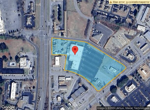  1693 S Main St, Laurinburg, NC Parcel Map