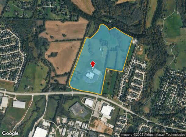  1950 Leestown Rd, Frankfort, KY Parcel Map