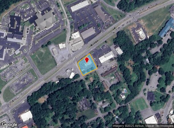 100 E Jackson Blvd, Jonesborough, TN Parcel Map