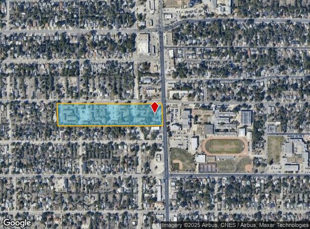  1707 Pleasanton Rd, San Antonio, TX Parcel Map