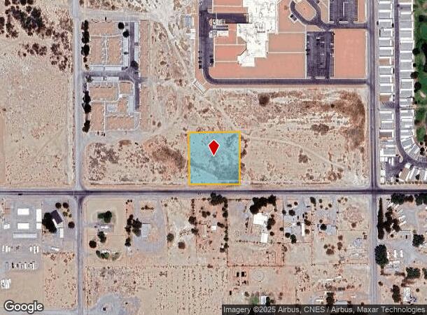  630 W Wilson Rd, Pahrump, NV Parcel Map