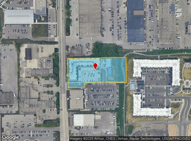 2740 Fairview Ave N, Saint Paul, MN Parcel Map