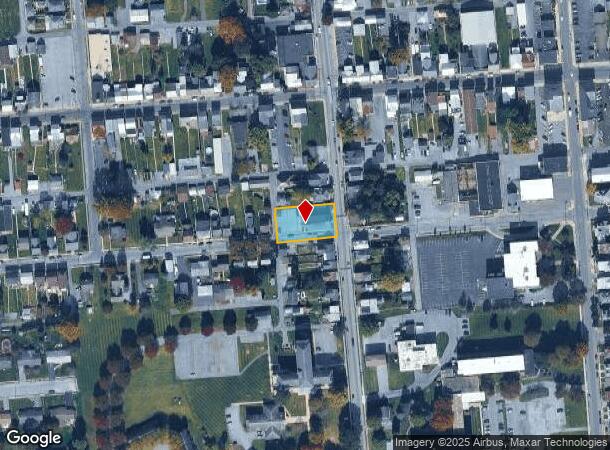  25 S College St, Myerstown, PA Parcel Map