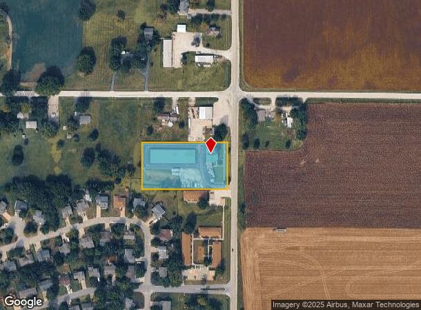  1502 N Metcalf Rd, Louisburg, KS Parcel Map