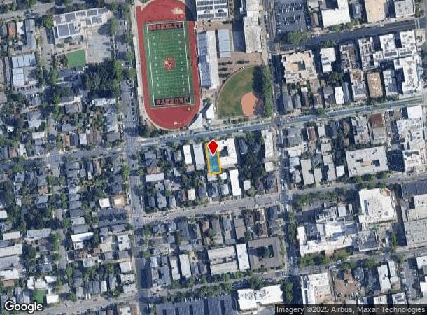 1924 Channing Way, Berkeley, CA Parcel Map