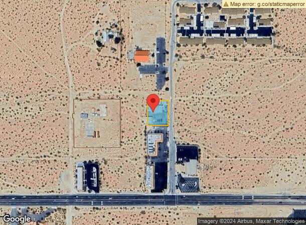  6416 Hallee Rd, Joshua Tree, CA Parcel Map