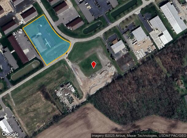  8305 Estates Pkwy, Plain City, OH Parcel Map