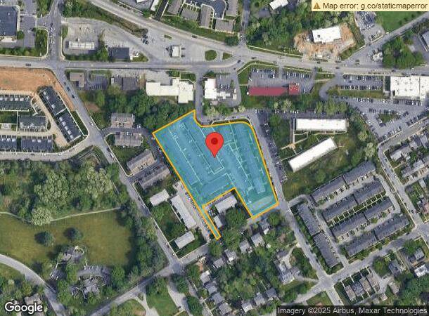  210 N Everhart Ave, West Chester, PA Parcel Map