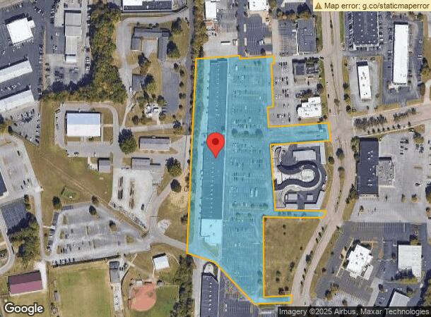  1645 Downtown West Blvd, Knoxville, TN Parcel Map