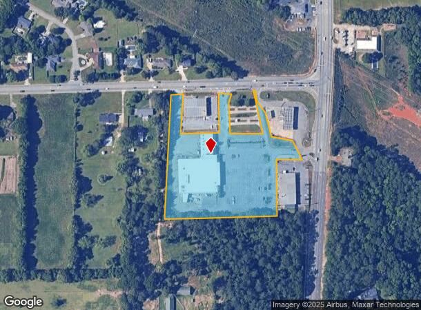 2607 Moody Rd, Warner Robins, GA Parcel Map