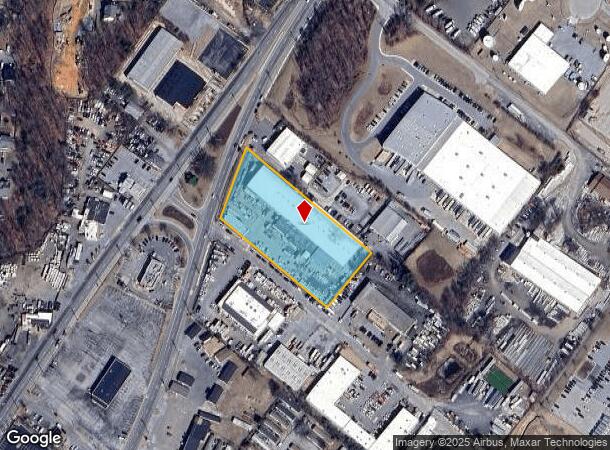 9390 Davis Ave, Laurel, MD Parcel Map