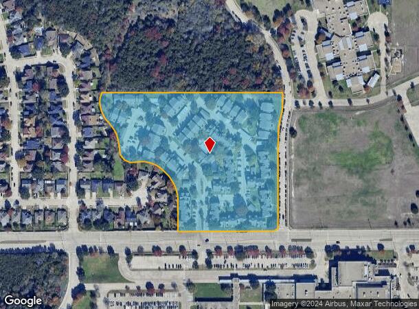  6363 W Camp Wisdom Rd, Dallas, TX Parcel Map