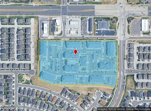 4343 S Picadilly St, Aurora, CO Parcel Map
