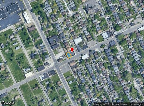 14929 Charlevoix St, Grosse Pointe Park, MI Parcel Map