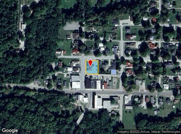  111 N Water St, Hillsboro, IN Parcel Map