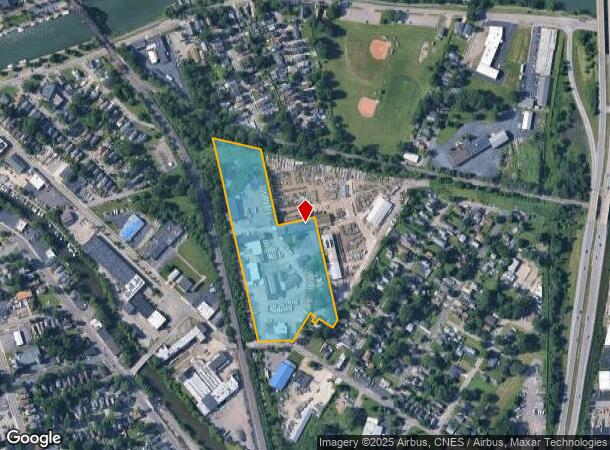 233 Fillmore Ave, Tonawanda, NY Parcel Map