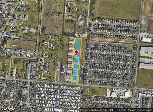  4025 Jaime J Zapata Ave, Brownsville, TX Parcel Map