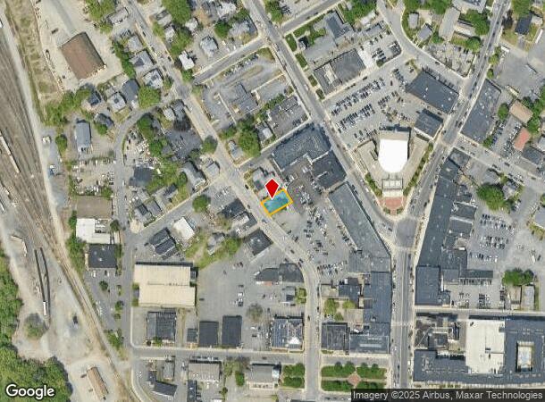  75 Franklin St, Framingham, MA Parcel Map