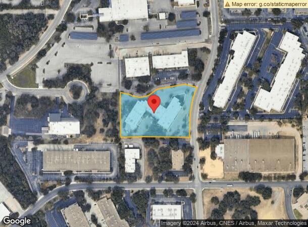  12621 Silicon Dr, San Antonio, TX Parcel Map