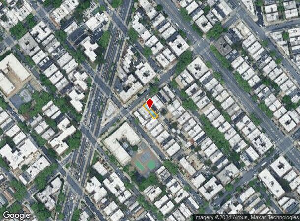  1098 Lenox Rd, Brooklyn, NY Parcel Map