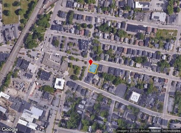  11 Emory St, Attleboro, MA Parcel Map