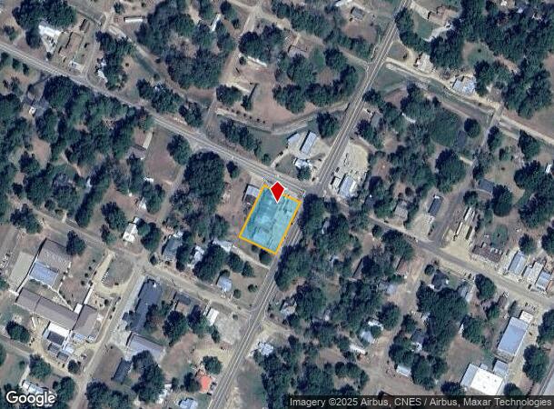  1099 Second St, Osyka, MS Parcel Map