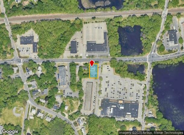  160 W Central St, Natick, MA Parcel Map