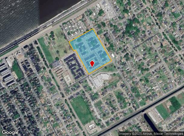 10501 Curran Blvd, New Orleans, LA Parcel Map