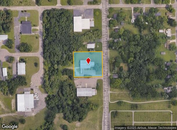 341 Helmer Rd N, Springfield, MI Parcel Map