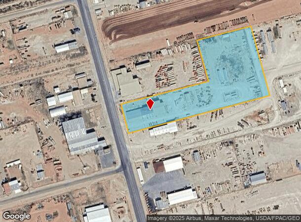  S County Rd W, Odessa, TX Parcel Map