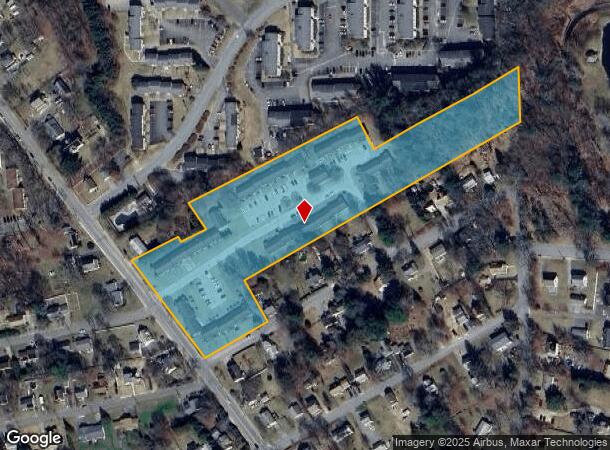 435 Ash St, Willimantic, CT Parcel Map