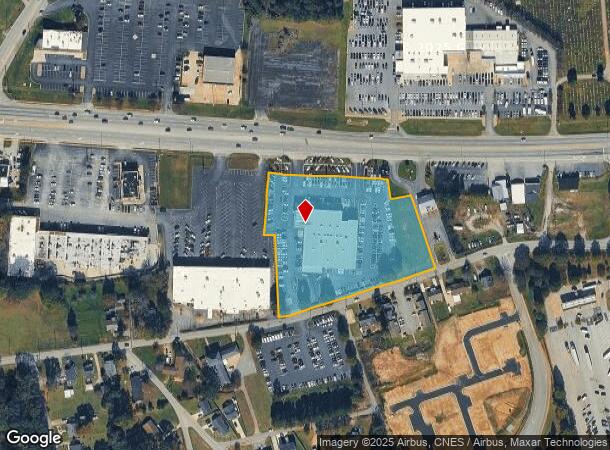 14125 E Wade Hampton Blvd, Greer, SC Parcel Map