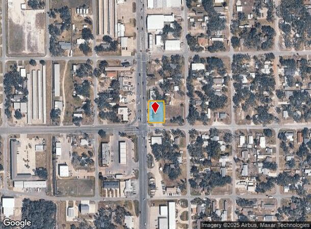  3206 Highway 35 N, Fulton, TX Parcel Map