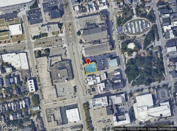  1228 Central Pky, Cincinnati, OH Parcel Map