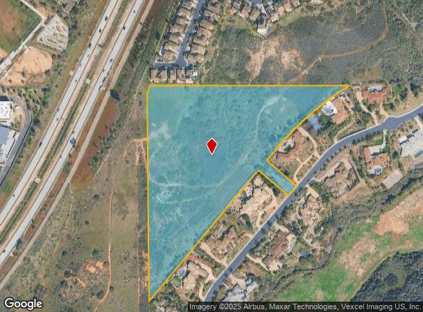 Caminito Mendiola, San Diego, CA Parcel Map