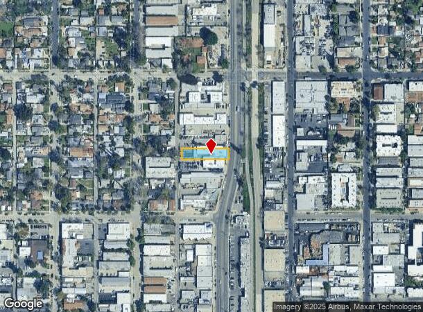  7327-7329 Canoga Ave, Canoga Park, CA Parcel Map