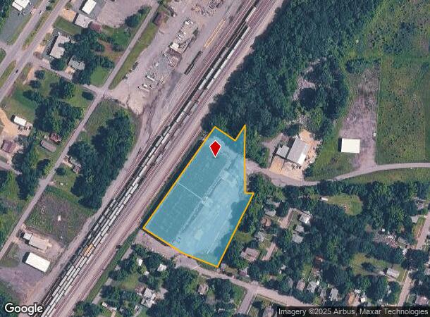  1200 N North St, Muskogee, OK Parcel Map