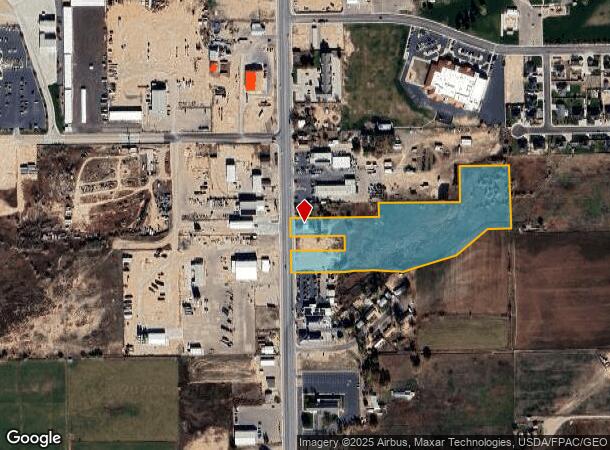 2091 S 1500 E, Vernal, UT Parcel Map