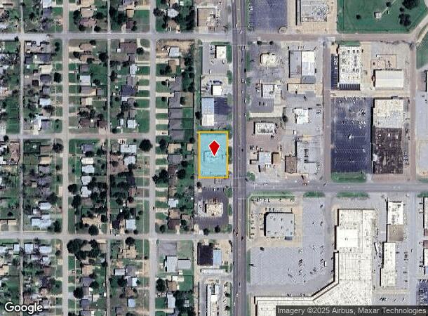 1215 N Main St, Altus, OK Parcel Map