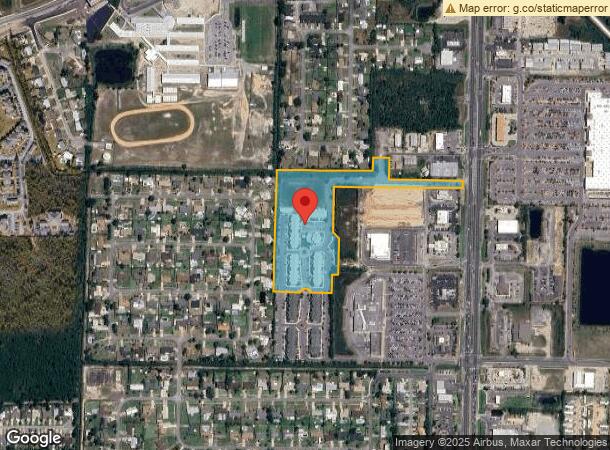  2200 Hammock Square Dr, Lynn Haven, FL Parcel Map