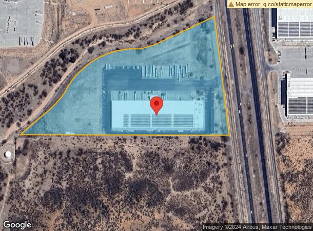  672 W Frontage Rd, Nogales, AZ Parcel Map